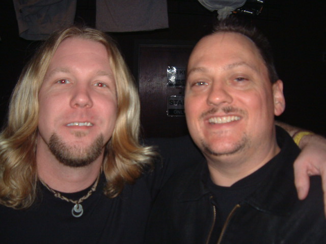 After the Honeytribe show at the Norva (Norfolk VA) 3 Jan 2007. I got my pic with son and dad all in one night! Devon Allman rocked!